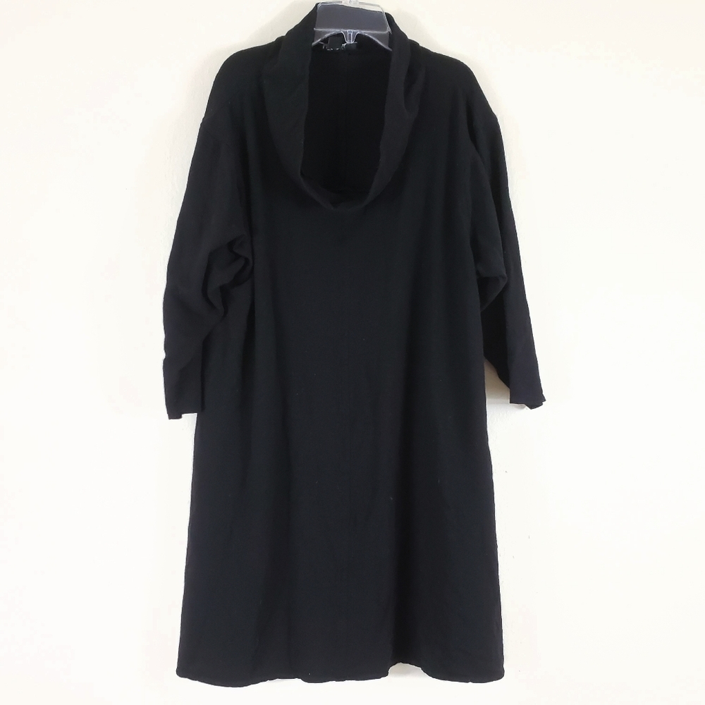 Cozy Scoop Neck Lounge Wear Dress‎